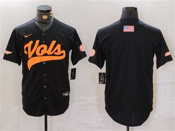 Mens Tennessee Volunteers Black Stitched Jersey->tennessee volunteers->NCAA Jersey